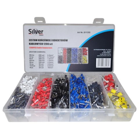 KONEKTORY I KOŃCÓWKI KABLOWE 1200el. / SILVER