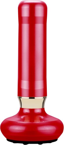 Masażer antycellulitowy z funkcją bańki chińskiej Humanas DermaSmooth - czerwony