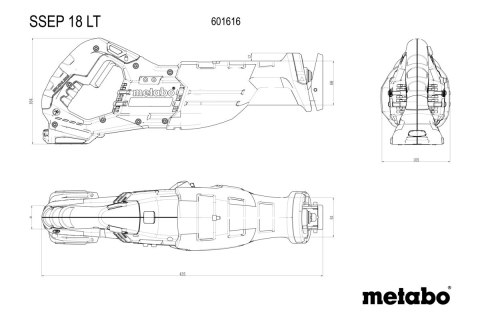 PIŁA SZABLASTA AKUMULATOROWA SSEP 18 LT 0*AH