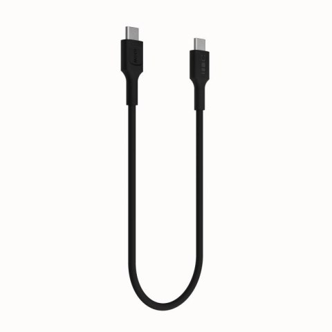 KABEL USB-C / USB-C Greencell PowerFlex 200cm PD 100W czarny silikonowy
