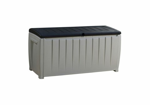 KETER SKRZYNIA OGRODOWA-BALKONOWA NOVEL 340L / SZARA/CZARNA