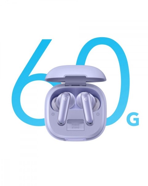 Słuchawki bezprzewodowe Soundcore P40i Bluetooth fioletowe