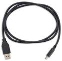 Kabel 1m USB-C to USB-A 3.1 Gen2 (10 Gbps 5A) Black