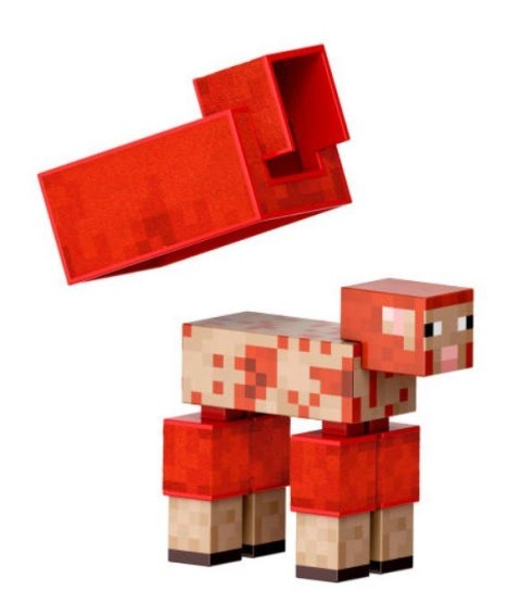 Figurka Minecraft Diamentowy poziom Owca