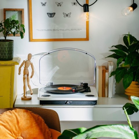 Gramofon AD1914 Biały USB Bluetooth