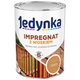 IMPREGNAT DO DREWNA Z WOSKIEM JEDYNKA ORZECH 0.9L