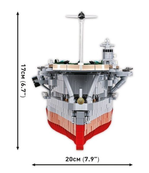 Klocki IJN Akagi Aircraft Carrier 3573 klocków