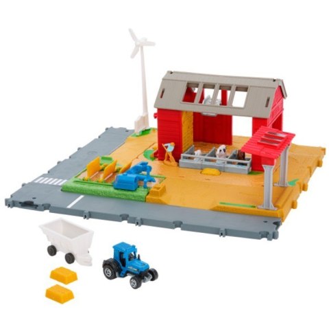 Matchbox Zestaw Farma zwierzęta traktor dźwięk