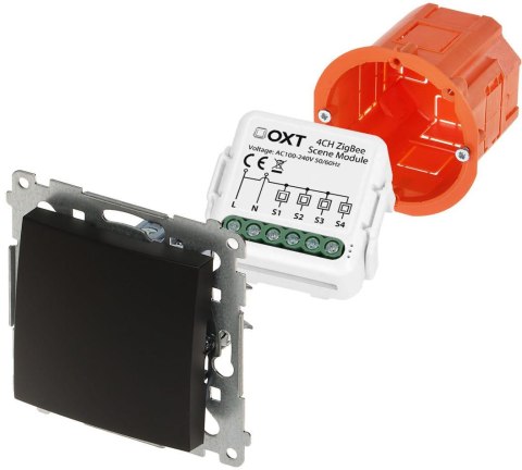 Moduł OXT mini sterownik scen 12 akcji 230V ZigBee TUYA T254