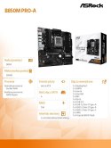 Płyta główna B850M PRO-A AM5 4DDR5 M.2 HDMI/DP mATX