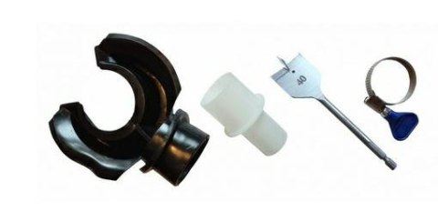 RAMP PRZYŁĄCZE RYNNOWE DO BECZKI kpl.