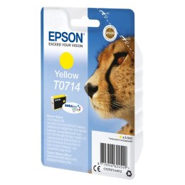 Epson oryginalny ink / tusz C13T07144022, yellow, blistr z ochroną, 5,5ml, po dacie ważności