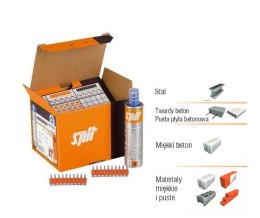 PASLODE GWOŹDZIE HC6-32+GAZ P800 /500szt. DO PULSA 800