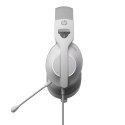HP DHE-8003U słuchawki z mikrofonem, przewodowa, biała, 7.1 surround (virtual), podświetlona, USB
