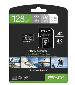 Karta pamięci mSDXC Elite Prime 128GB P-SDU128V32200PEP-GE