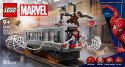 Klocki Super Heroes 76321 Spider-Man kontra Doc Ock - scena w metrze