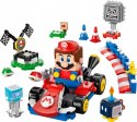 Klocki Super Mario 72043 Mario Kart - Interaktywna figurka LEGO Mario i Standard Kart