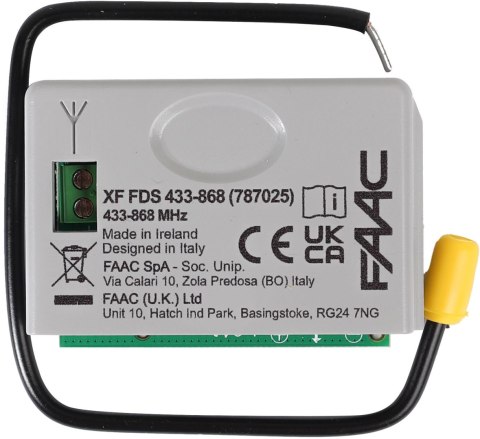 Zestaw Cyclo C720 FDS - FAAC 24V do 400kg bram przesuwnych