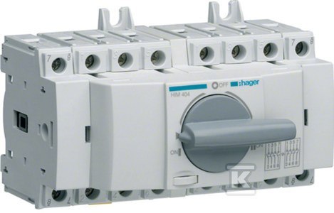 MODUŁOWY PRZEŁĄCZNIK ZASILANIA 4X40A