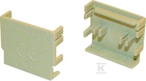 OSŁONY KOŃCOWE DO SZYN GRZEBIEN. KOŁK