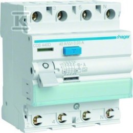 RCC.WYŁ.RÓŻ.3P+N 40A/30MA TYP A QUI