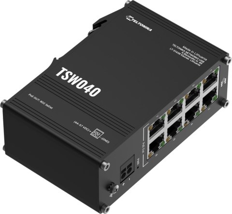 Teltonika TSW040 switch przemysłowy PoE (TSW04000000)