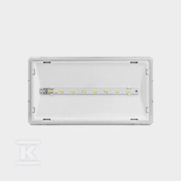 OPR.EXIT S ECO LED IP65 2W 1H + GRZAŁKA