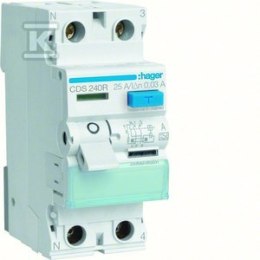 RCC.WYŁ.RÓŻ.1P+N 40A/30MA TYP A QUI.L