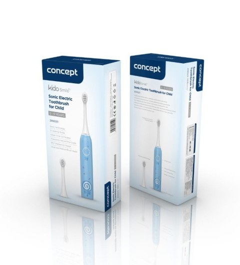 Szczoteczka soniczna Kids KIDO SMILE 5-9 lat niebieska ZK6020