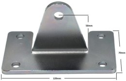 Uchwyty MOD.10/120/70 do napędów z otworami 10mm: Beninca, NICE, BFT Athos, DEA itd.