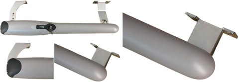 Uchwyty MOD.N/120/70 do napędów NICE WINGO