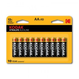 Kodak XTRALIFE Jednorazowa alkaliczna baterie AA, 10-pack
