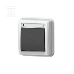 ŁĄCZ.1-BIE.P/T SCHOD.IP55 BIAŁY AQUAN