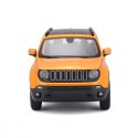 Model kompozytowy Jeep Renegade pomarańczowy 1/24