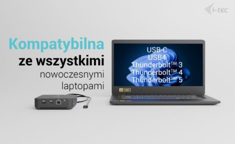 Stacja dokująca USB-C DP Dual HDMI Power Delivery 100W