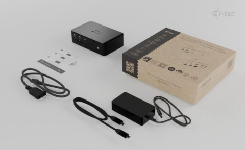 Stacja dokującaThunderbolt5 Quattro Display Docking Station 5x USB 2.5 GLan Power Delivery 140W