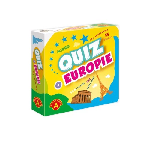 Gra Quiz o Europie kieszonkowa gra edukacyjna
