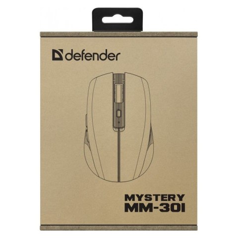 Mysz bezprzewodowa MYSTERY MM-301 RF+BT 1600DPI 6P fioletowa