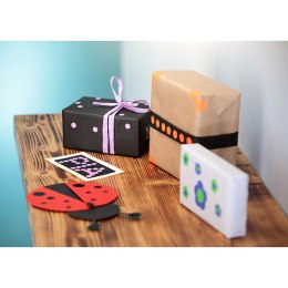 Avery Zweckform etykiety 12mm, czarne, 54 etykiety, do znakowania, pakowane po 5 szt., 3140, do pisma odręcznego