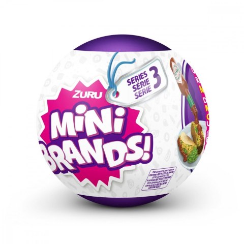 Figurki Mini Brands Global Brands Seria 3 1 sztuka