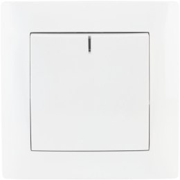 Łącznik pojedynczy z podświetleniem VCX WESA LC 03 Biały