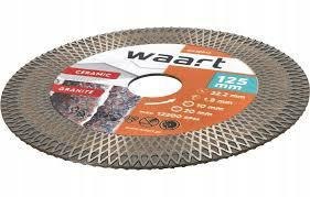 WAART TARCZA DIAMENTOWA DO GRESU 125 x 22.2