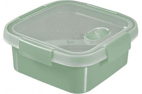 CURVER POJEMNIK NA ŻYWNOŚĆ KWADRATOWY SMART TO GO LUNCH 0,9L /ZIELONY