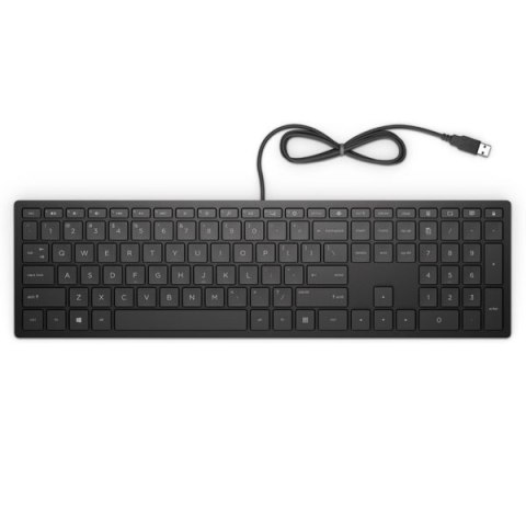 HP Pavilion Keyboard 300 klawiatura przewodowa (USB) CZ, czarna