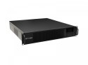 Zasilacz awaryjny UPS On-Line rack 2000VA 8xIEC C13 USB-B LCD metalowa obudowa DUST-FREE