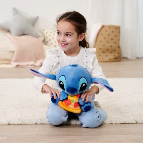 Maskotka Disney Stitch z pizzą 25 cm oryginalna