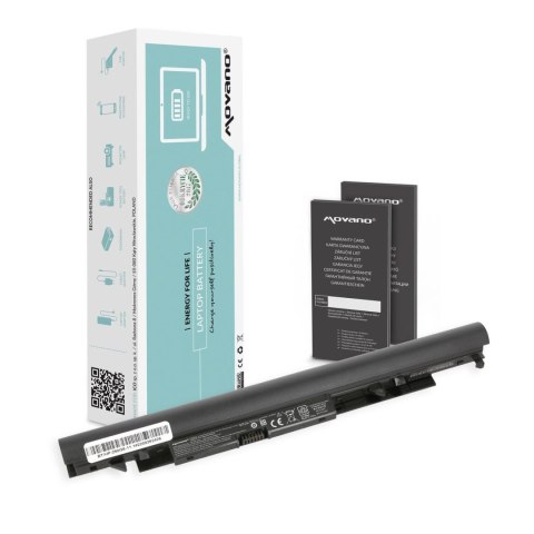 Bateria Movano do notebooka HP 240 250 255 258 G6, JC03, JC04 (10.8V-11.1V) (2200 mAh)