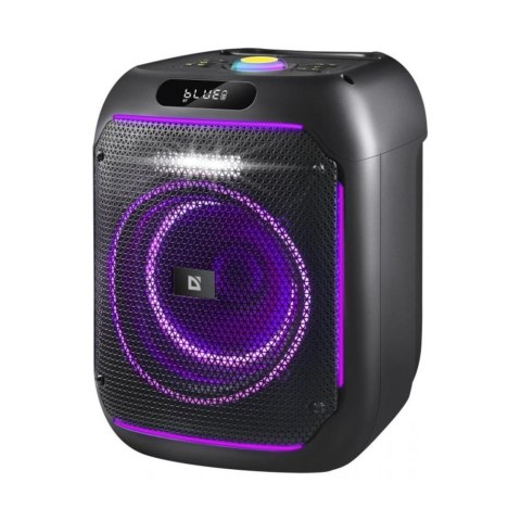 Głośnik Defender BOOMER 65 Bluetooth 65W MP3/FM/SD/USB/AUX/TWS/LED/MIC/DSP KARAOKE czarny PILOT