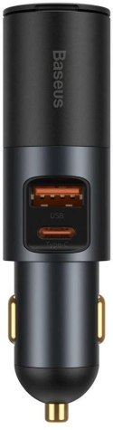 ŁADOWARKA SAMOCHODOWA Baseus Share Together 120W 3A 1x USB-A 1x USB-C PD 30W QC 4.0+