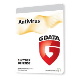 Oprogramowanie G DATA Antivirus 3PC 2lata karta-klucz